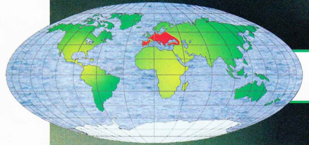 Ареал обитания обыкновенной квакши - распространена в Европе и Малой Азии.