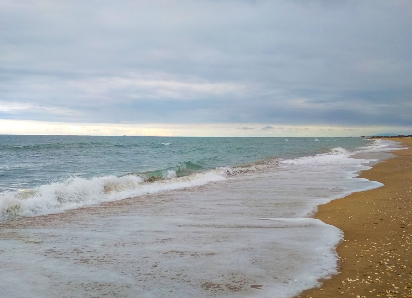 Каспийское море.